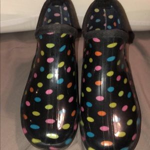 Polka Dot Rain Shoes